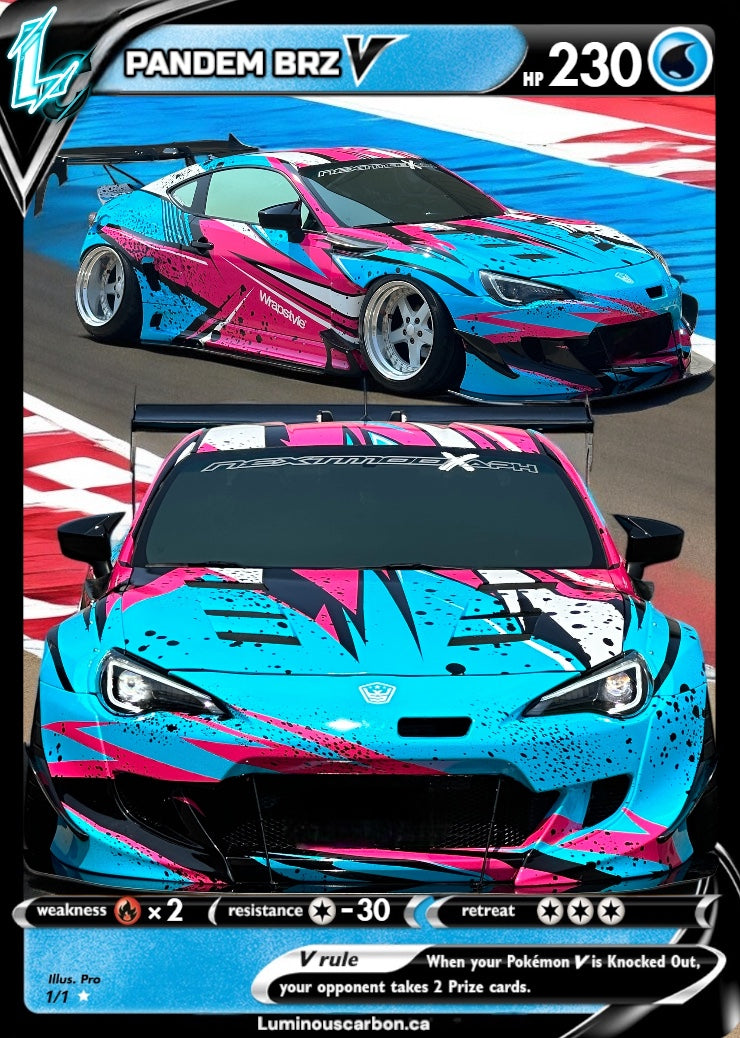PRO POKECARZ- Pandem V3 Subaru Brz