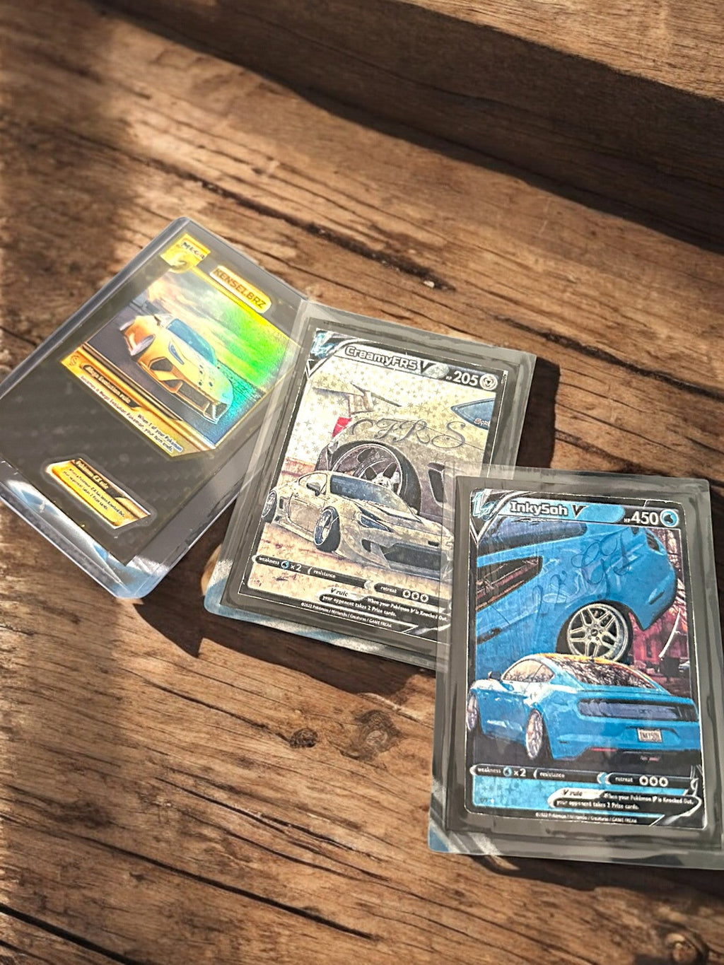 PRO POKECARZ – Edited Custom Carbon Fiber Pokémon-Style Collection Cards!