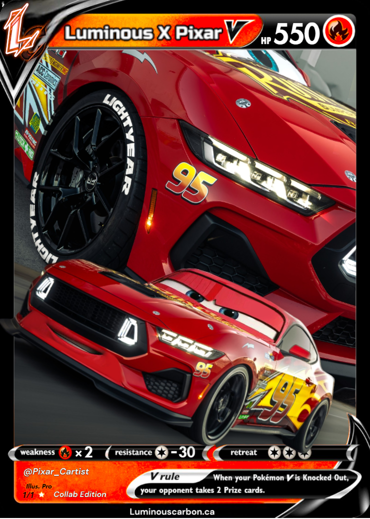 PRO POKECARZ- MUSTANG LIGHT YEAR (PIXAR EDITION)