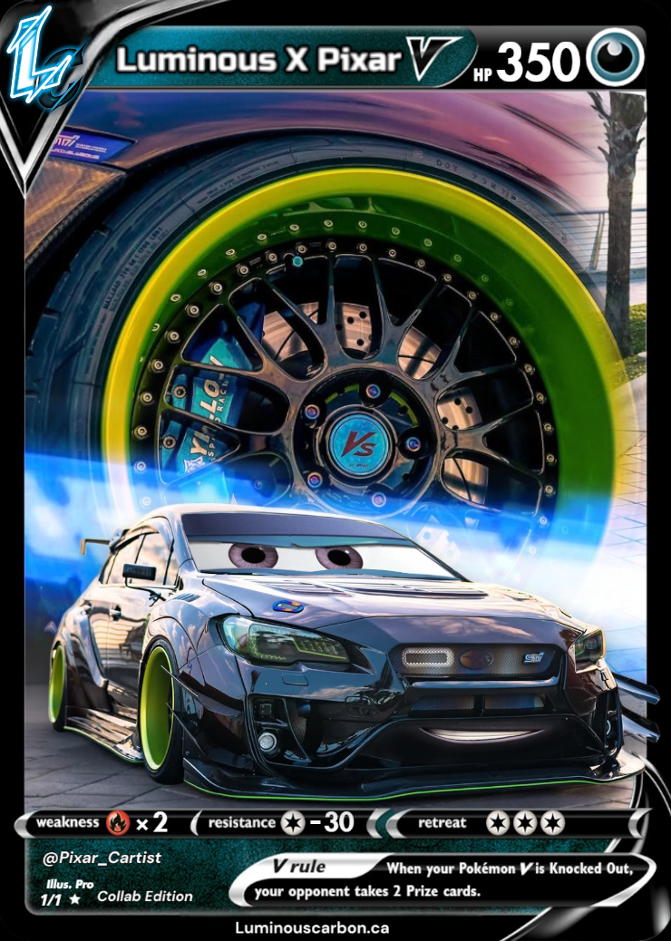 PRO POKECARZ –STI (PIXAR EDITION)