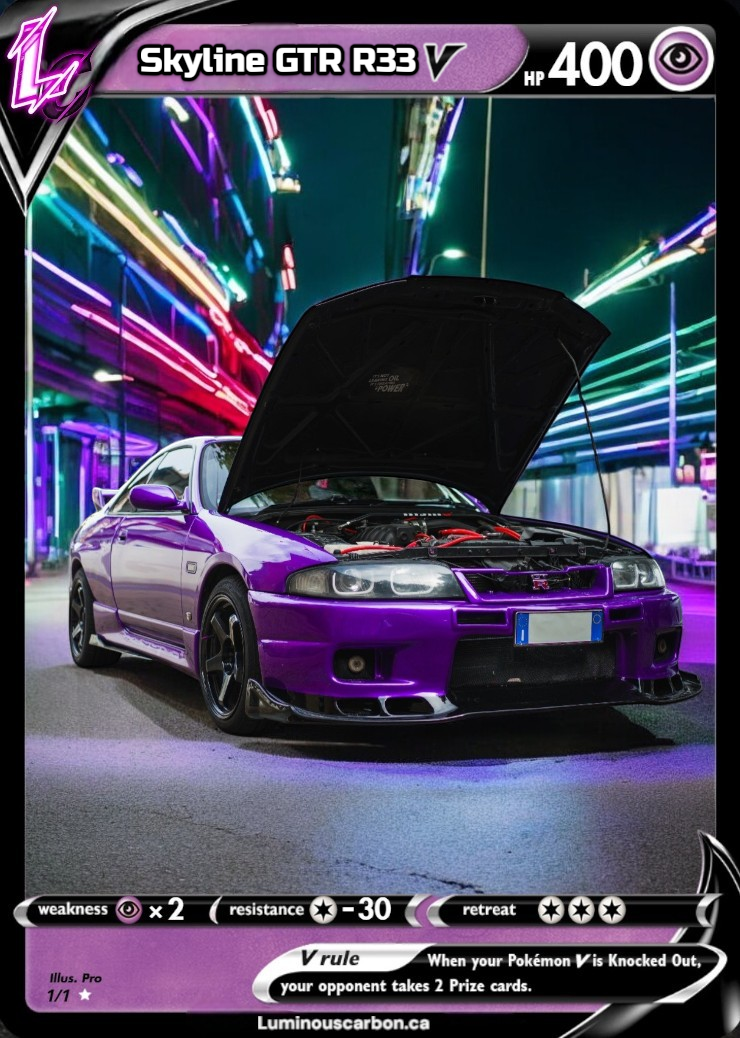 PRO POKECARZ- SKYLINE GTR R33